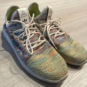Adidas Tennis HU Pharrell Holi Multi-Color Size 12 lightly worn